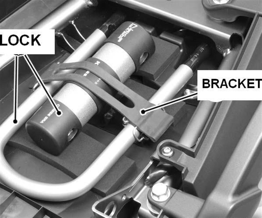 Staffa per U-lock Versys650 2017 Genuine Kawasaki