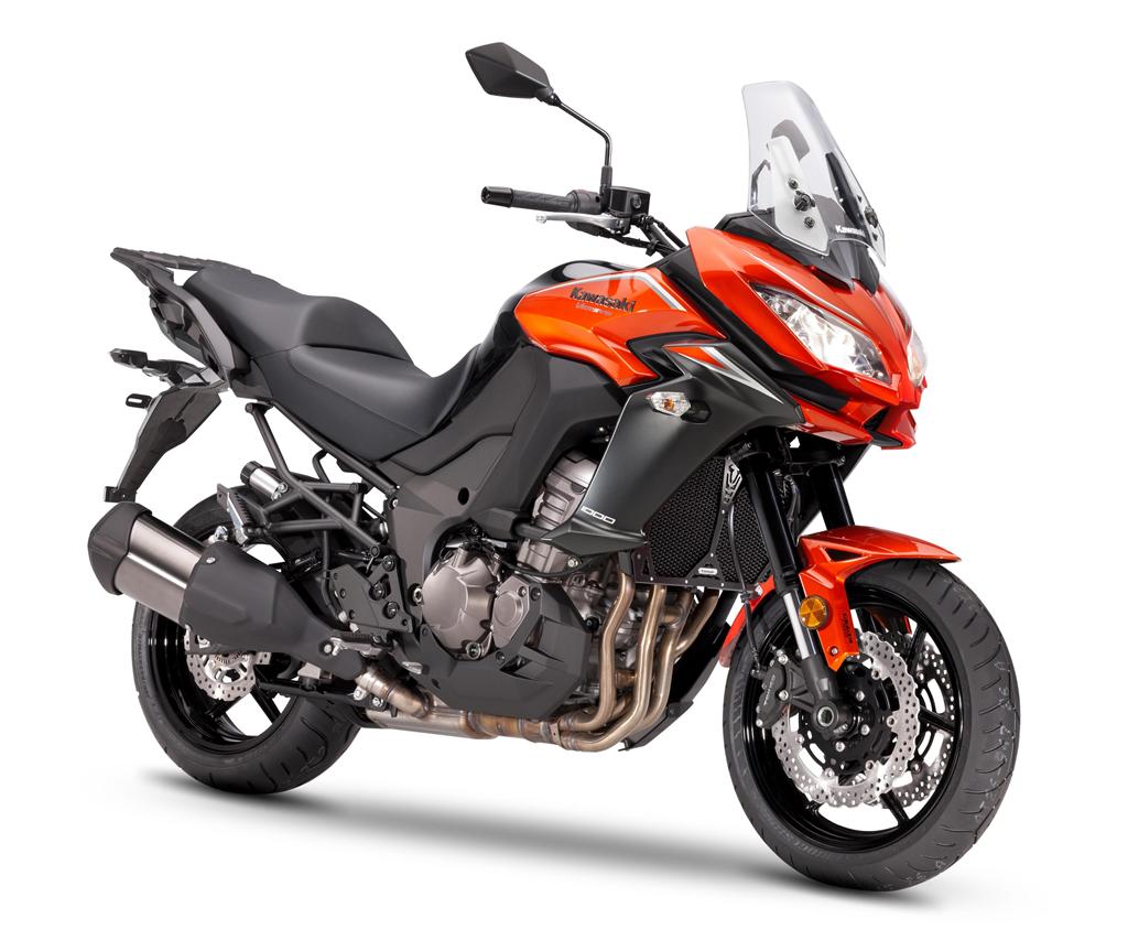 Copertura radiatore in rete nera Versys1000 2017 originale Kawasaki