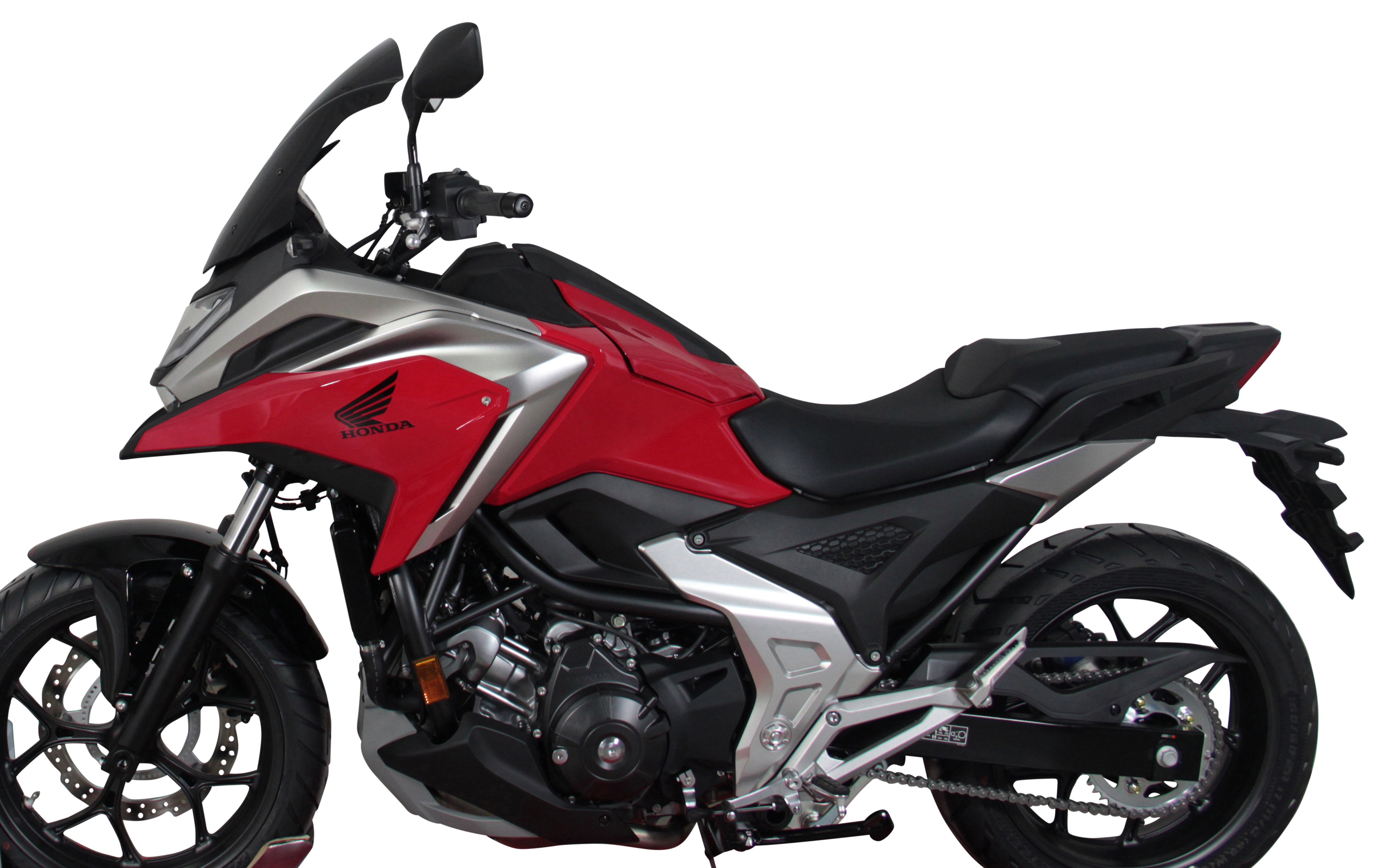 Parabrezza Touring MRA "TM" nero per Honda NC 750 X (21-24)