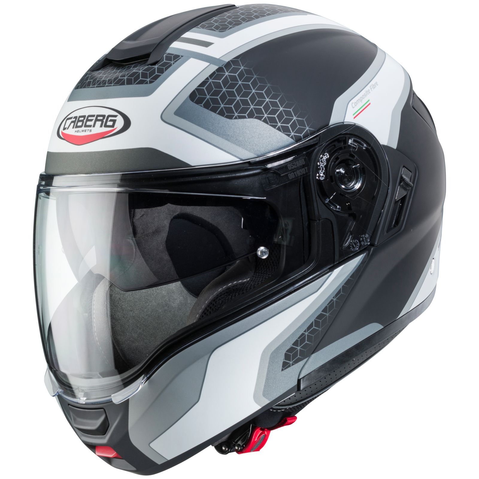 Caberg Casco Levo Sonar, nero opaco/bianco antracite