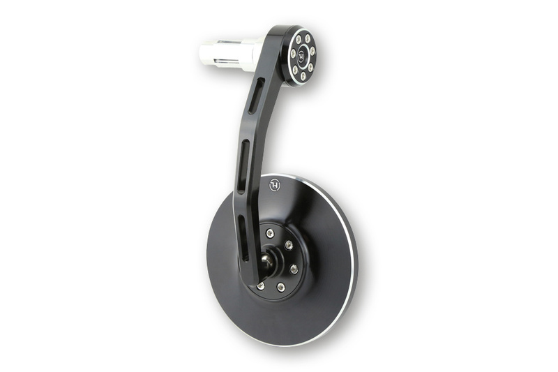 HIGHSIDER pro specchio bar end Conero nero (1 pezzo)