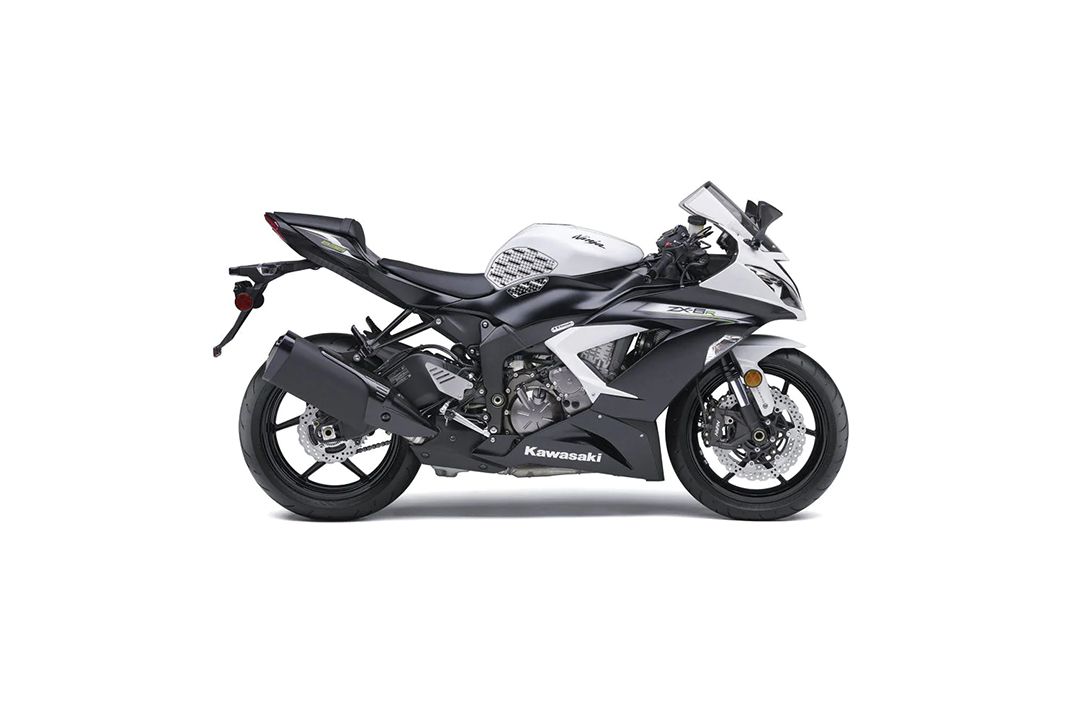 Stompgrip ibrido Volcano per Kawasaki ZX6R (09-18)