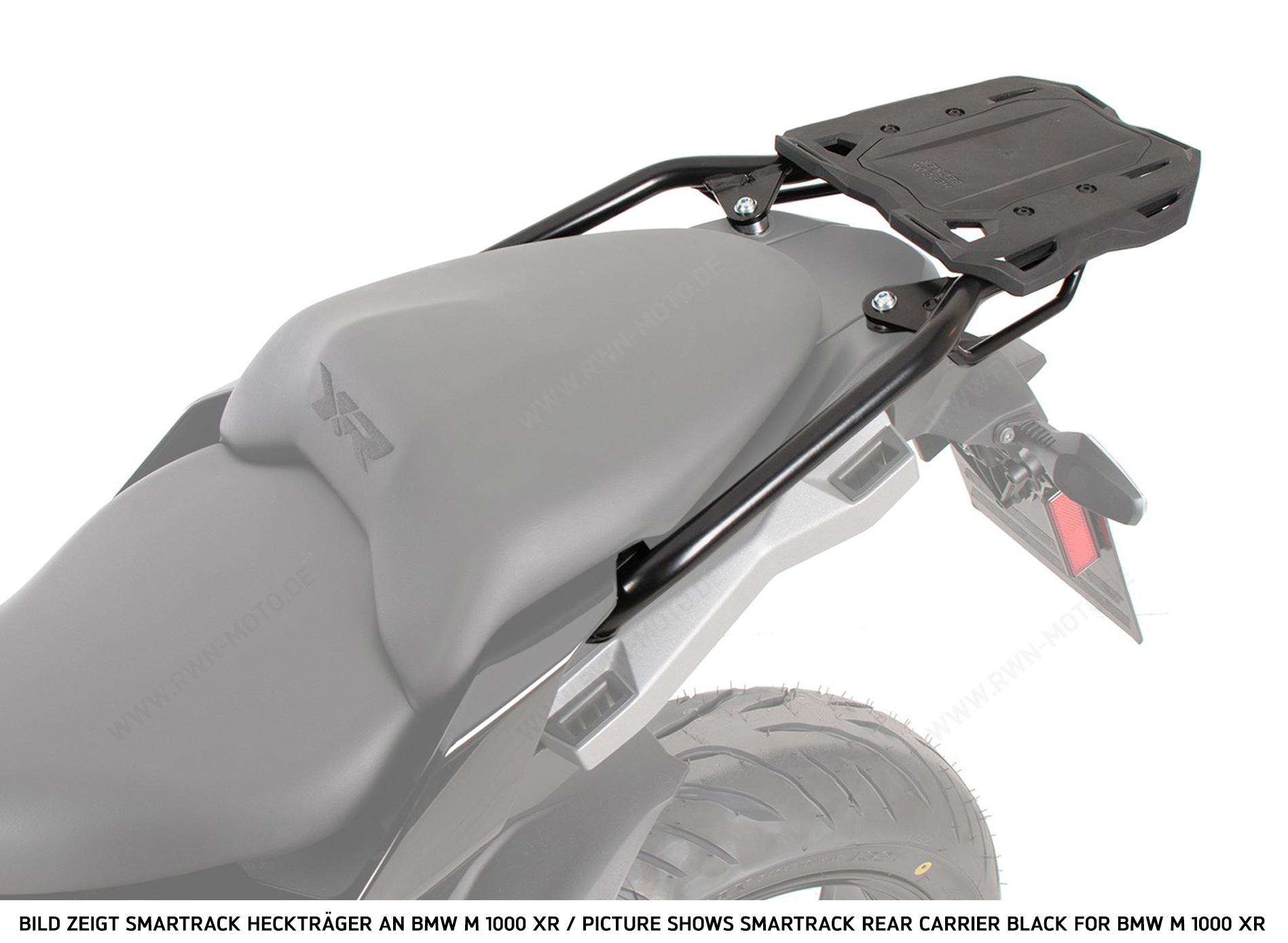 Portapacchi posteriore Smartrack nero per Yamaha XSR 900 (22-), Hepco e Becker