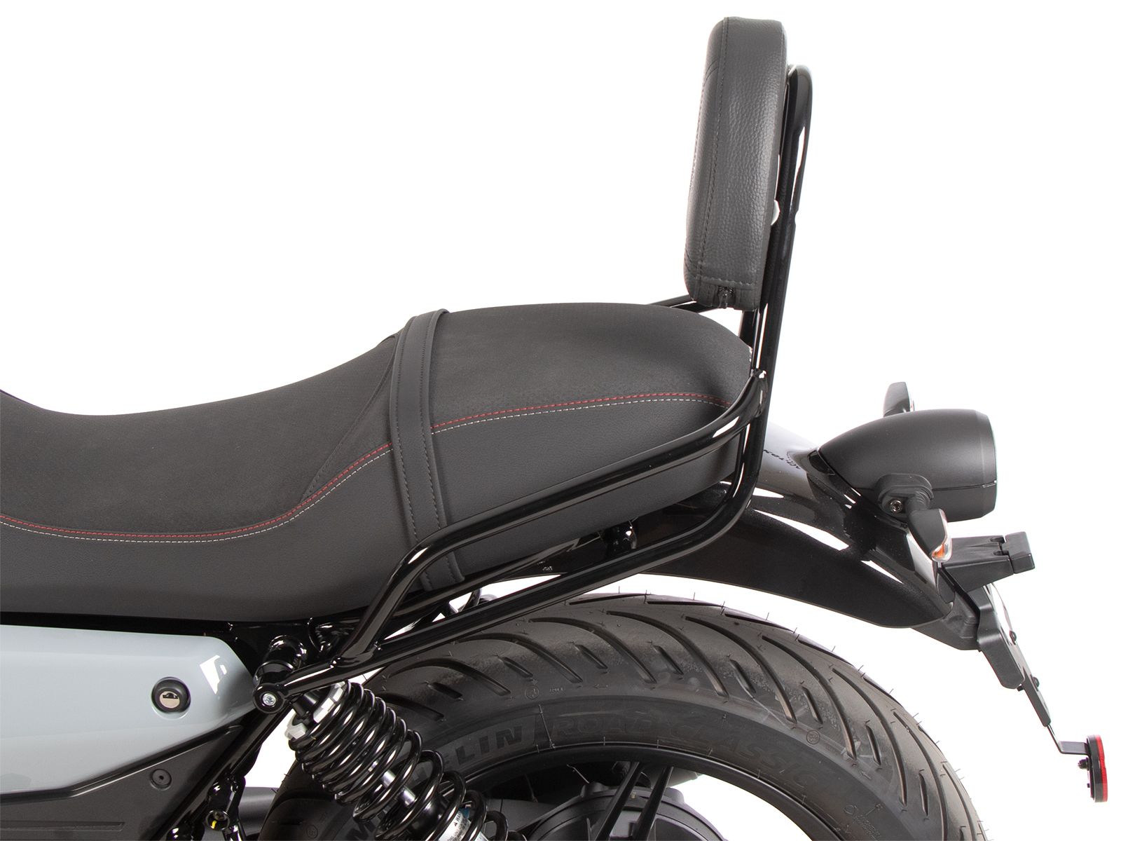 Sissybar senza portapacchi nero per Moto Guzzi V7 850 Special (25-) Hepco & Becker