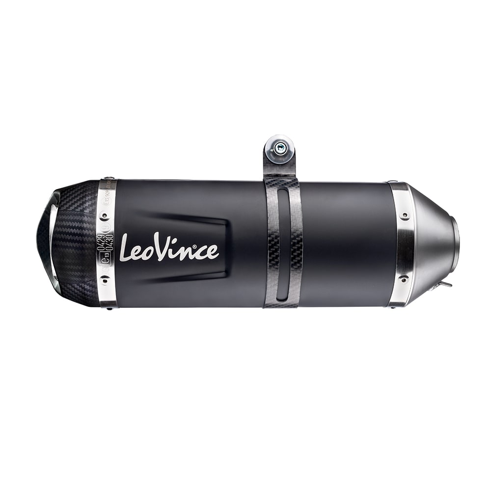 LeoVince sistema completo LV One Evo per Yamaha MT-07 /Tracer 700 /XSR 700, nero, certificato E