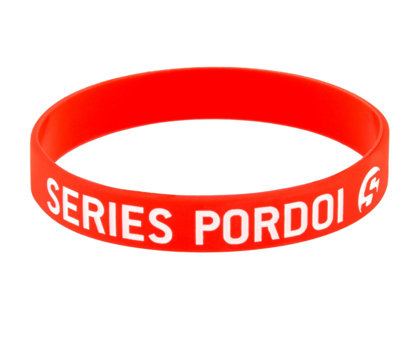 Elastico "SERIE PORDOI" per nipplo parafango, rosso