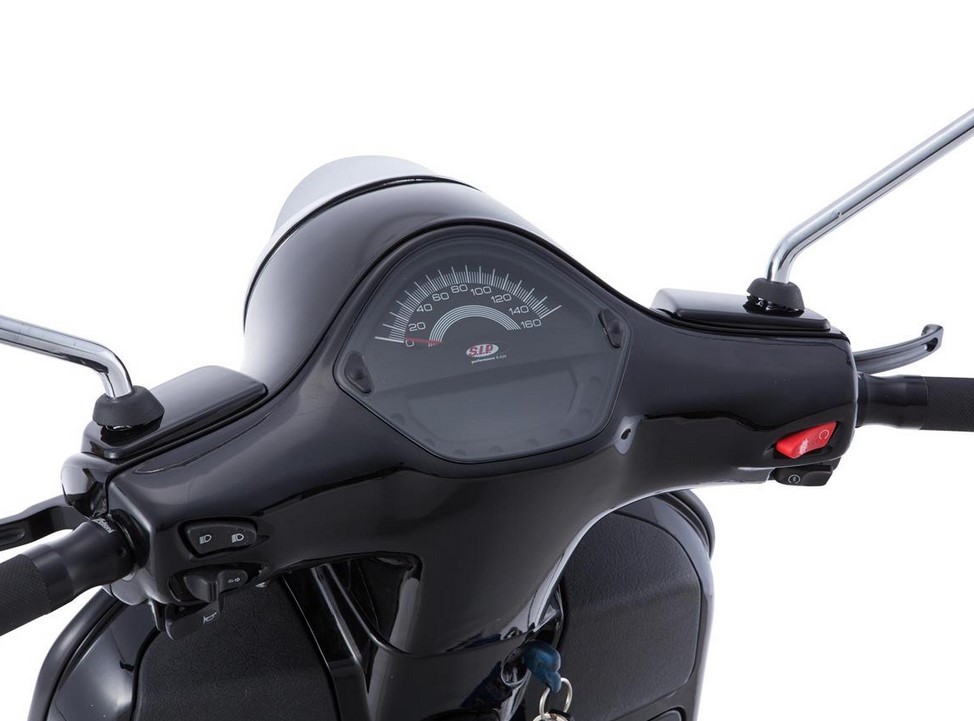 Contagiri / tachimetro per Vespa GTS/GTS Super 125-300cc ('14-'16), nero