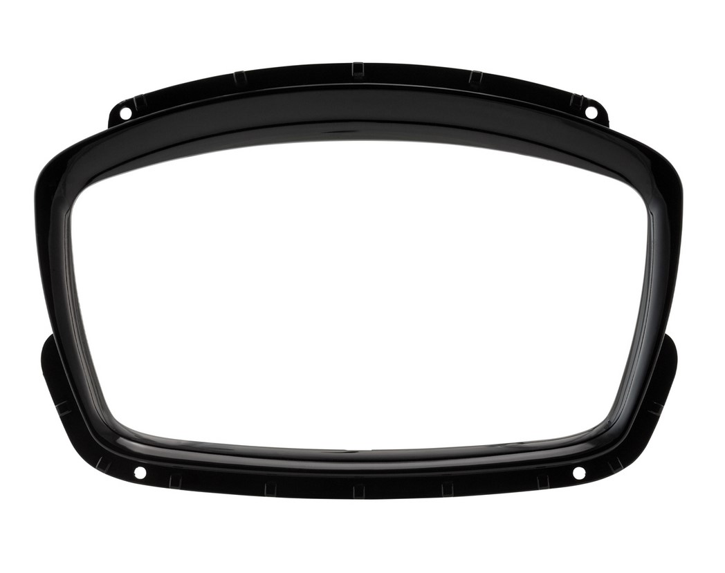 Anello decorativo tachimetro per Vespa GTS Supertech HPE 125/300 ('19-), nero lucido