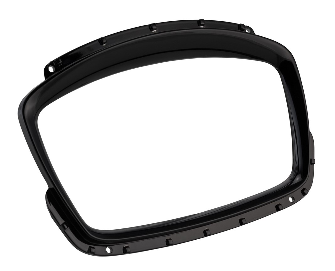 Anello decorativo tachimetro per Vespa GTS Supertech HPE 125/300 ('19-), nero lucido
