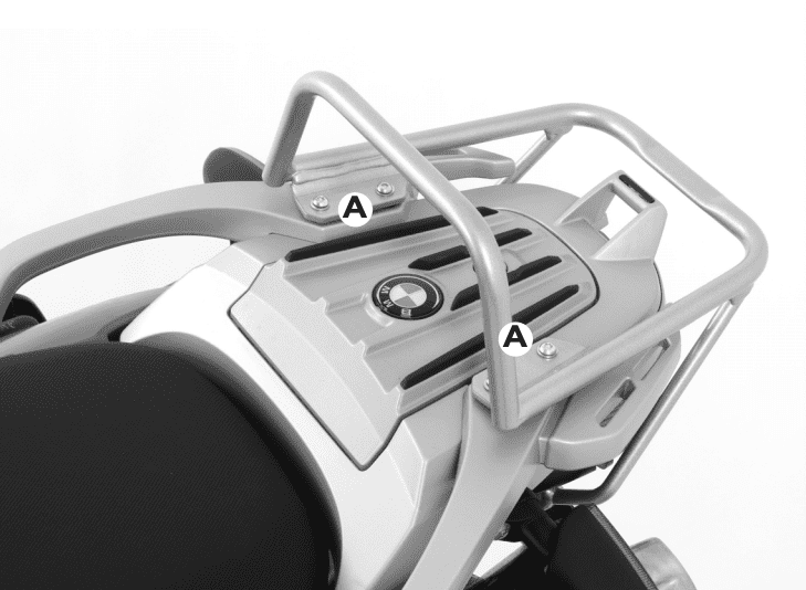 Portapacchi tubolare Portavaligie per BMW F 650 GS Dakar (04-07)/F 650 GS/G 650 GS (04-07)