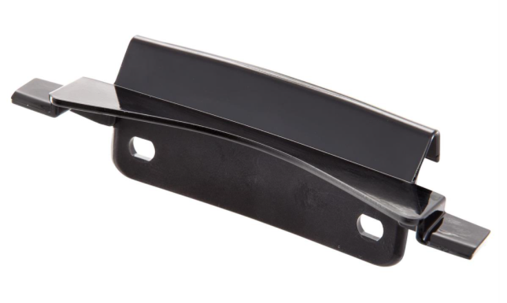 Raccordo scudo gamba mono asolato nero lucido per Vespa Primavera/​Sprint 50-150ccm