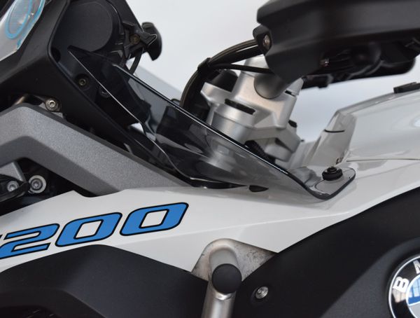Isotta coppia di deflettori laterali superiori Maxi per BMW R 1200 GS Adventure LC (14-18), coppia