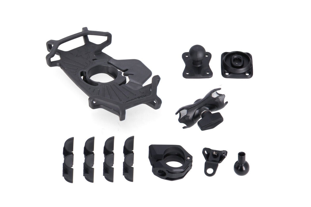 Kit di montaggio Navi T-Lock con supporto per smartphone per Aprilia RSV 4 1000 RR /RF - SW Motech