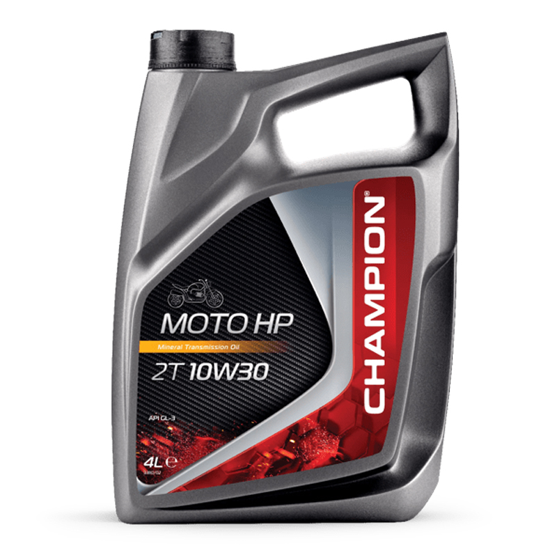 CHAMPION® Moto HP 2T Olio per trasmissioni 10W-30 - 4 litri