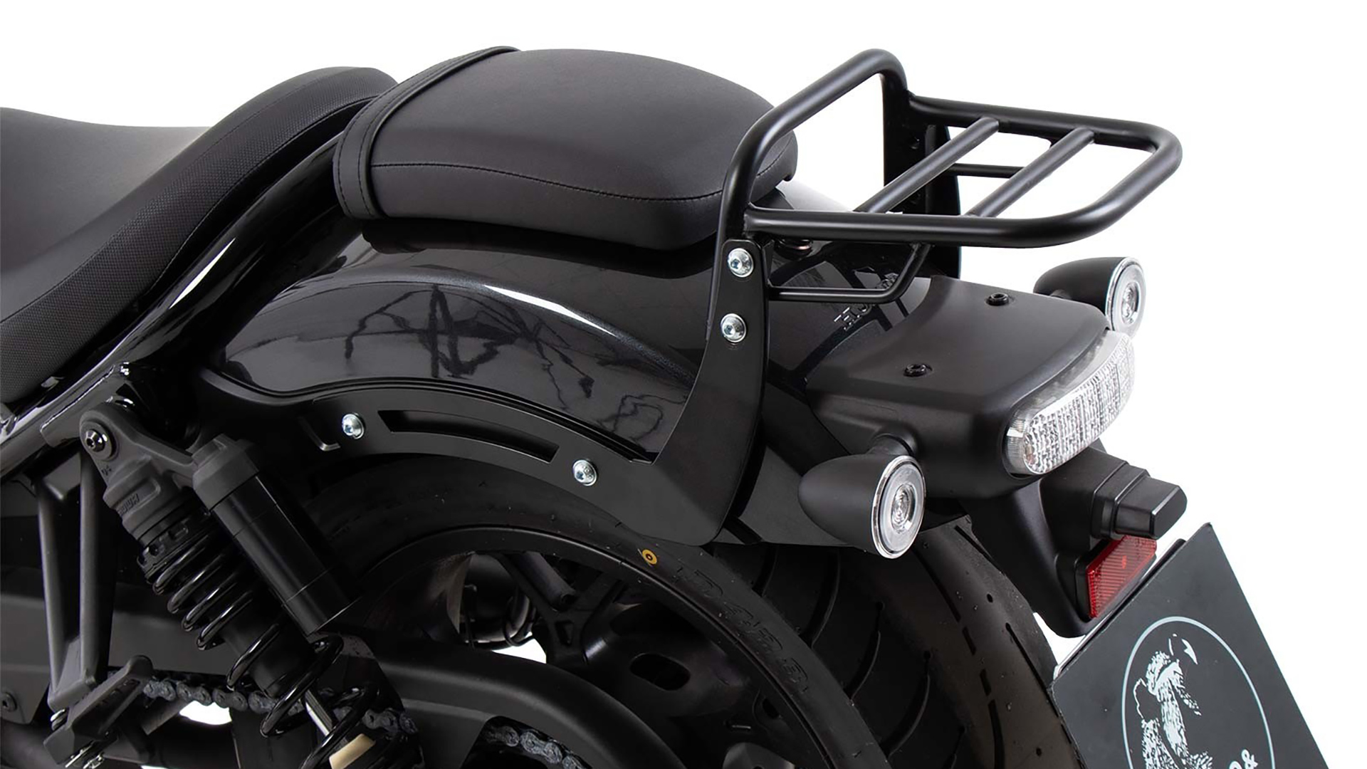 Portapacchi tubolare nero per Honda CMX 1100 Rebel /DCT (21-24) Hepco & Becker