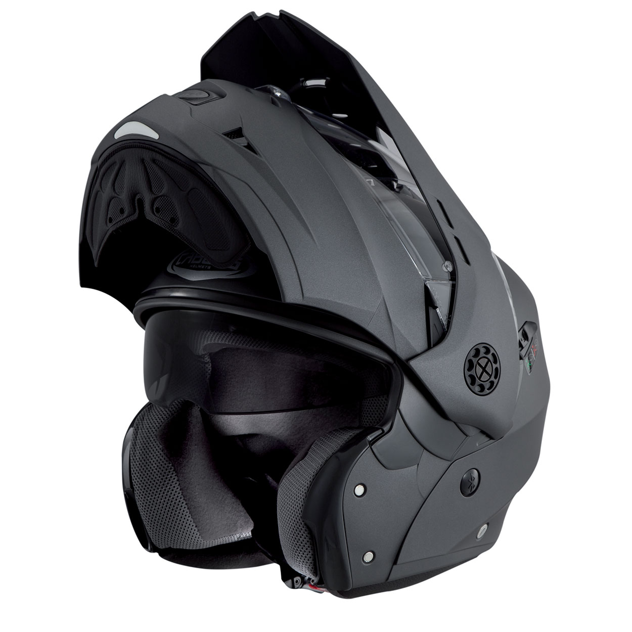 Casco Caberg Tourmax, opaco-fucile metallizzato