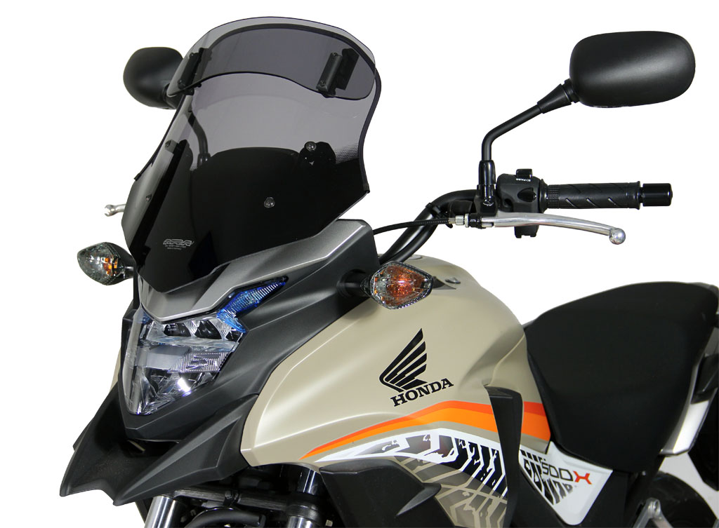 Cupolino Variotouring MRA grigio fumo "VT" per Honda CB 500 X (16-)