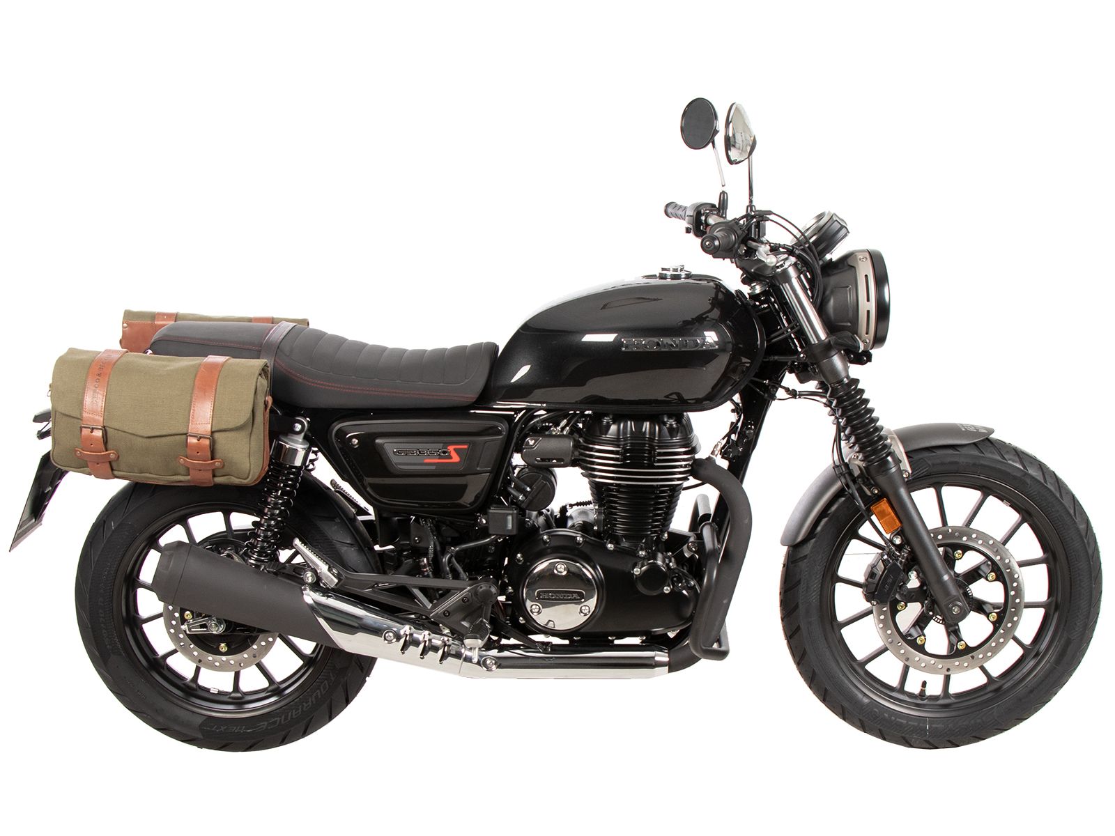Portaborse C-Bow nero per Honda GB 350 S (25-) Hepco & Becker