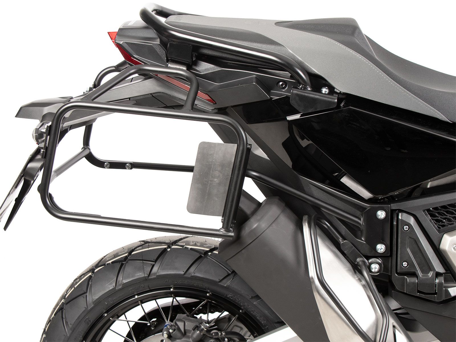 Portavaligie laterale fisso nero per Honda X-ADV (25- ) Hepco & Becker