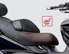 Riscaldamento sedile per Suzuki Burgman AN650 BJ. 2013-2017