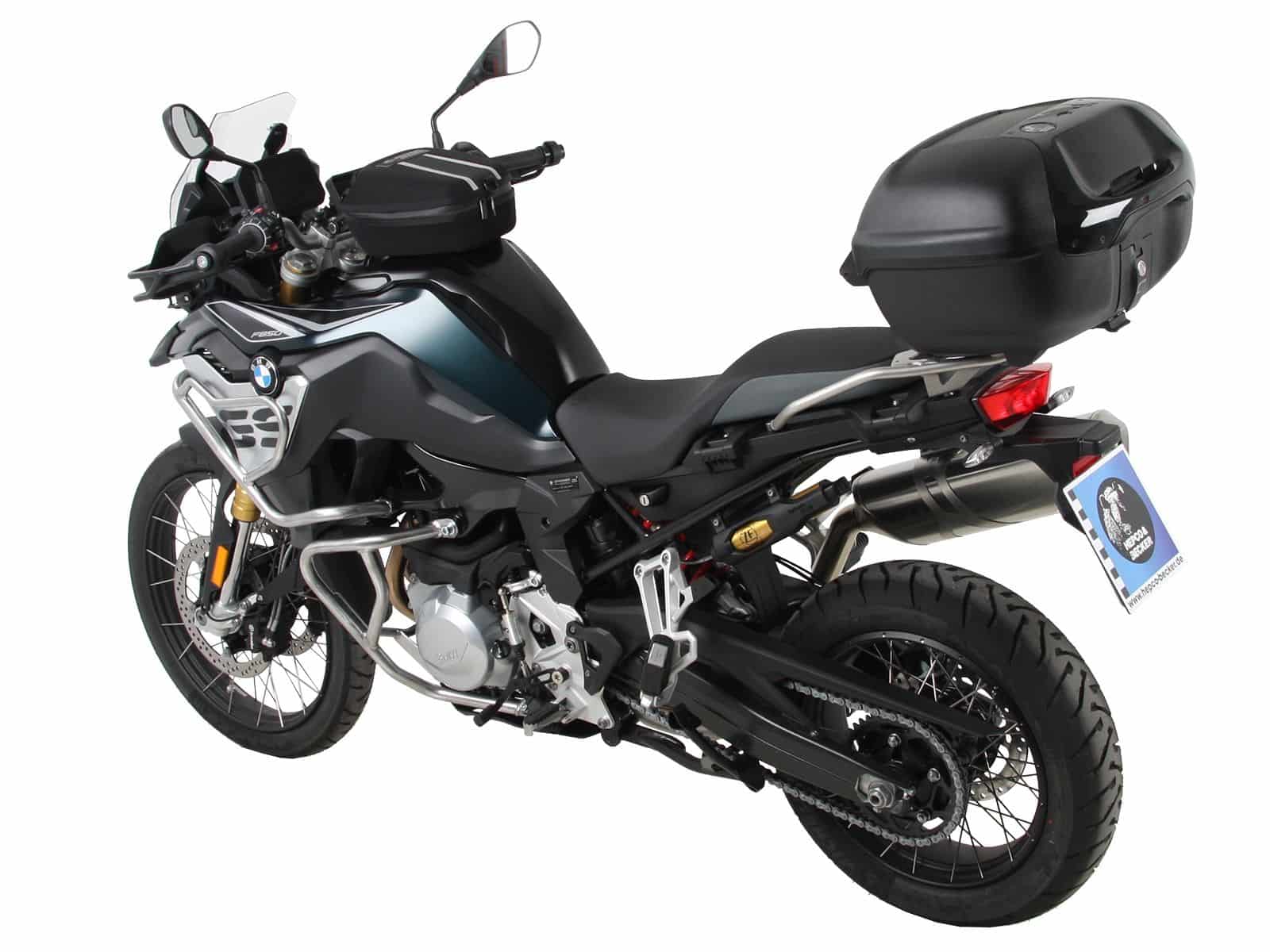 Portavaligie Alurack nero da abbinare al portapacchi originale per BMW F 750 GS