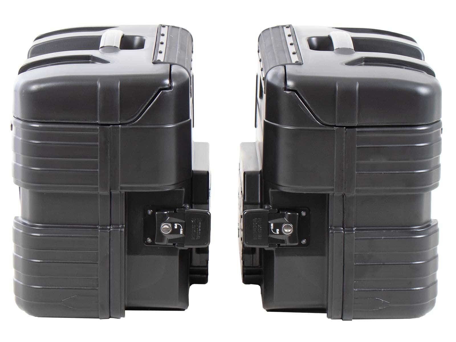 Set di valigie laterali Gobi nero Hepco & Becker
