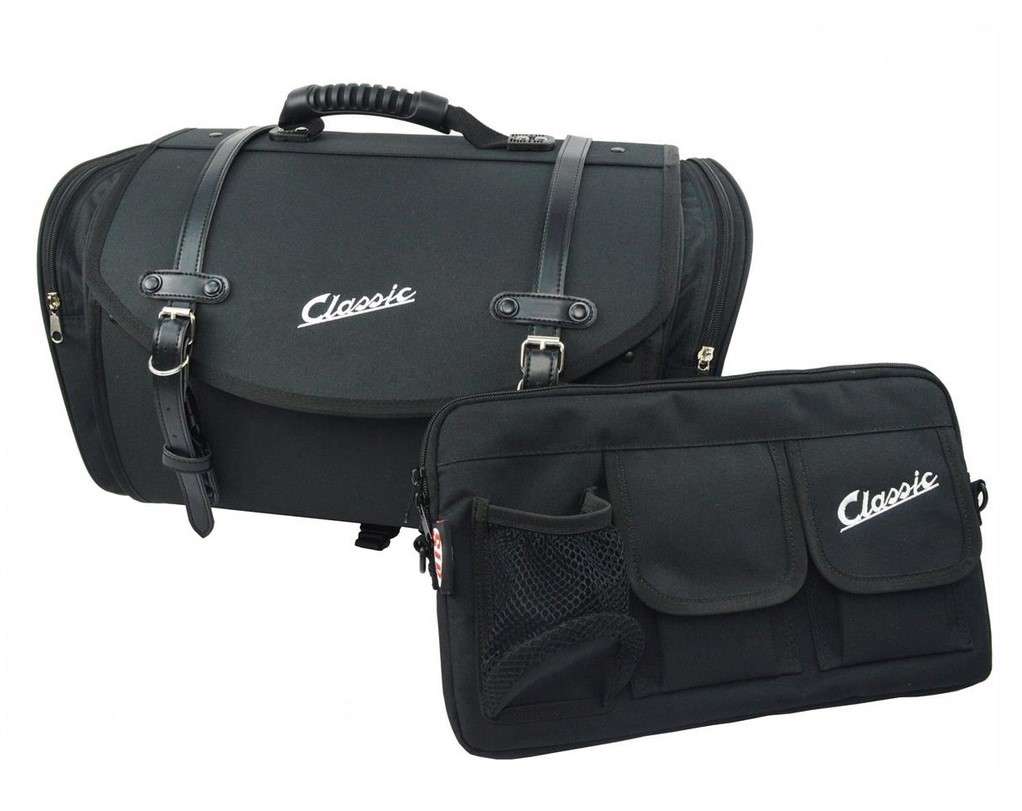Set di borse Classic per Vespa, nero