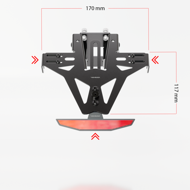 HIGHSIDER pro portatarga Akron-RS Suzuki Senza illuminazione