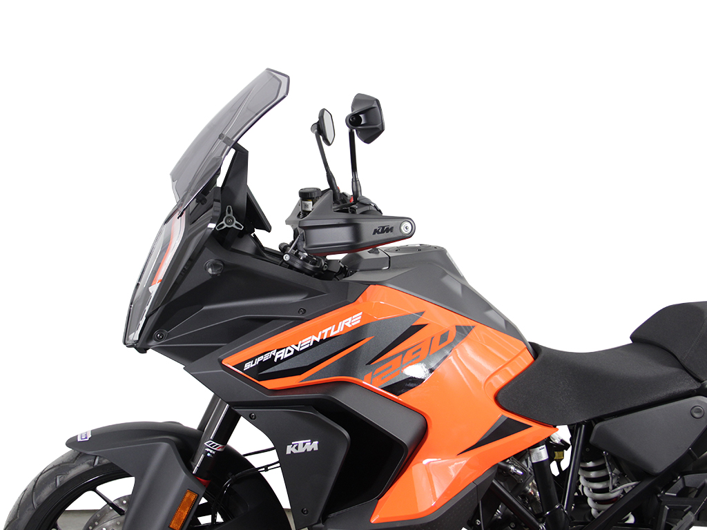 Cupolino touring MRA "TM" grigio fumo per KTM Superadventure 1290 /S /R 2021-