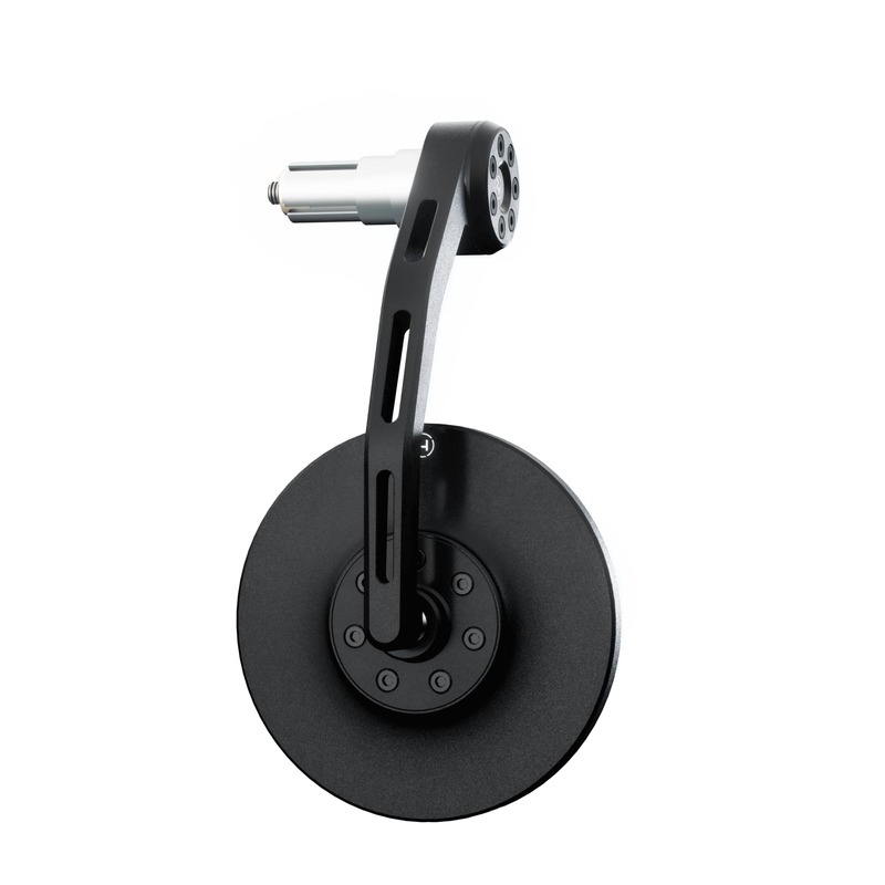HIGHSIDER pro specchio Conero-EVO nero (1 pezzo)