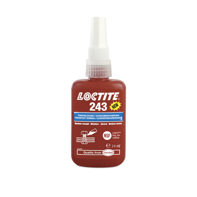Loctite 243 Frenafiletti a media resistenza - Flacone da 24 ml