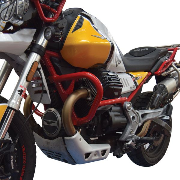 Para motore rosso per Moto Guzzi V85 TT