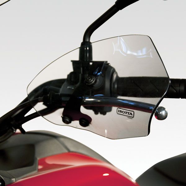 Coppia di paramani per Honda NC 700 X (12-13) / NC 750 X (14-15), fumè chiaro