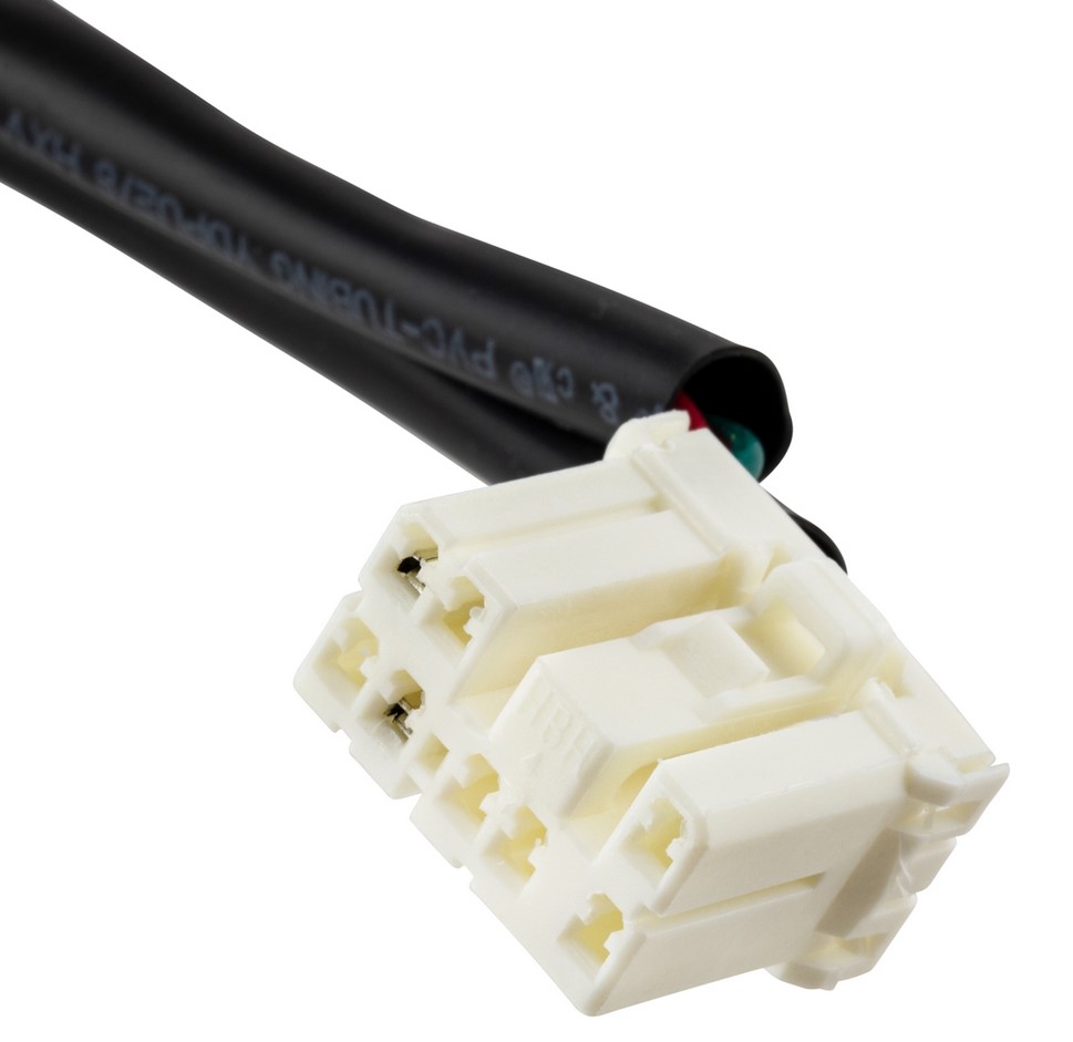 Coperchio vano bagagli sinistro con connessione USB per Vespa GTS/GTS Super/GTV/GT, nero