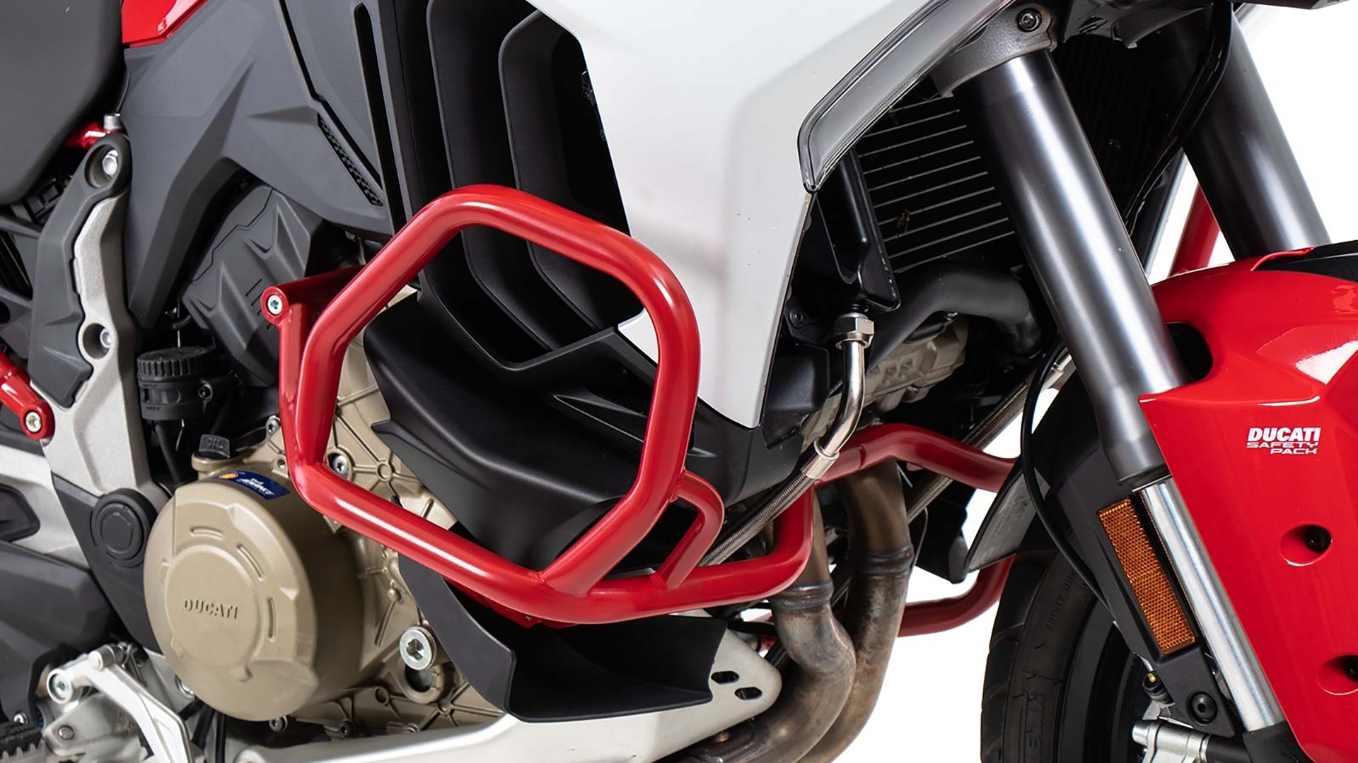 Para motore rosso per Ducati Multistrada V4/S/S Sport/Pikes Peak (21-24) /Rally (23-24)