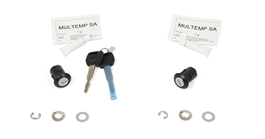 Set di cilindri di chiusura per valigie laterali per Honda CB 500 X (19-) Originale