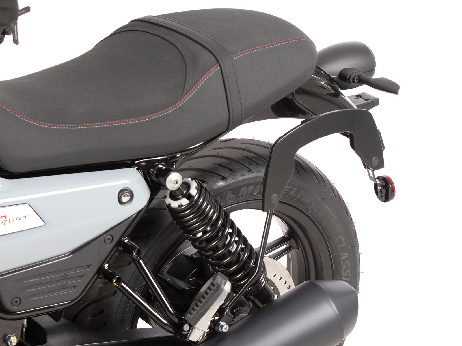 Portapacchi laterale C-Bow nero per Moto Guzzi V7 850 Special (25- ) Hepco & Becker