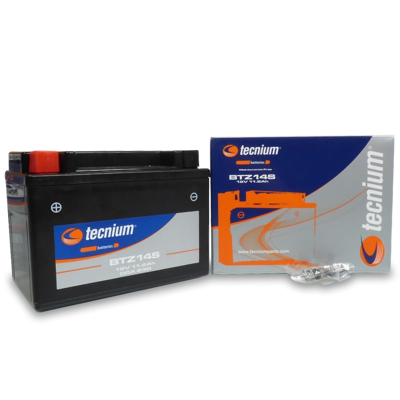 Batteria Tecnium senza manutenzione attivata in fabbrica - BTZ14S