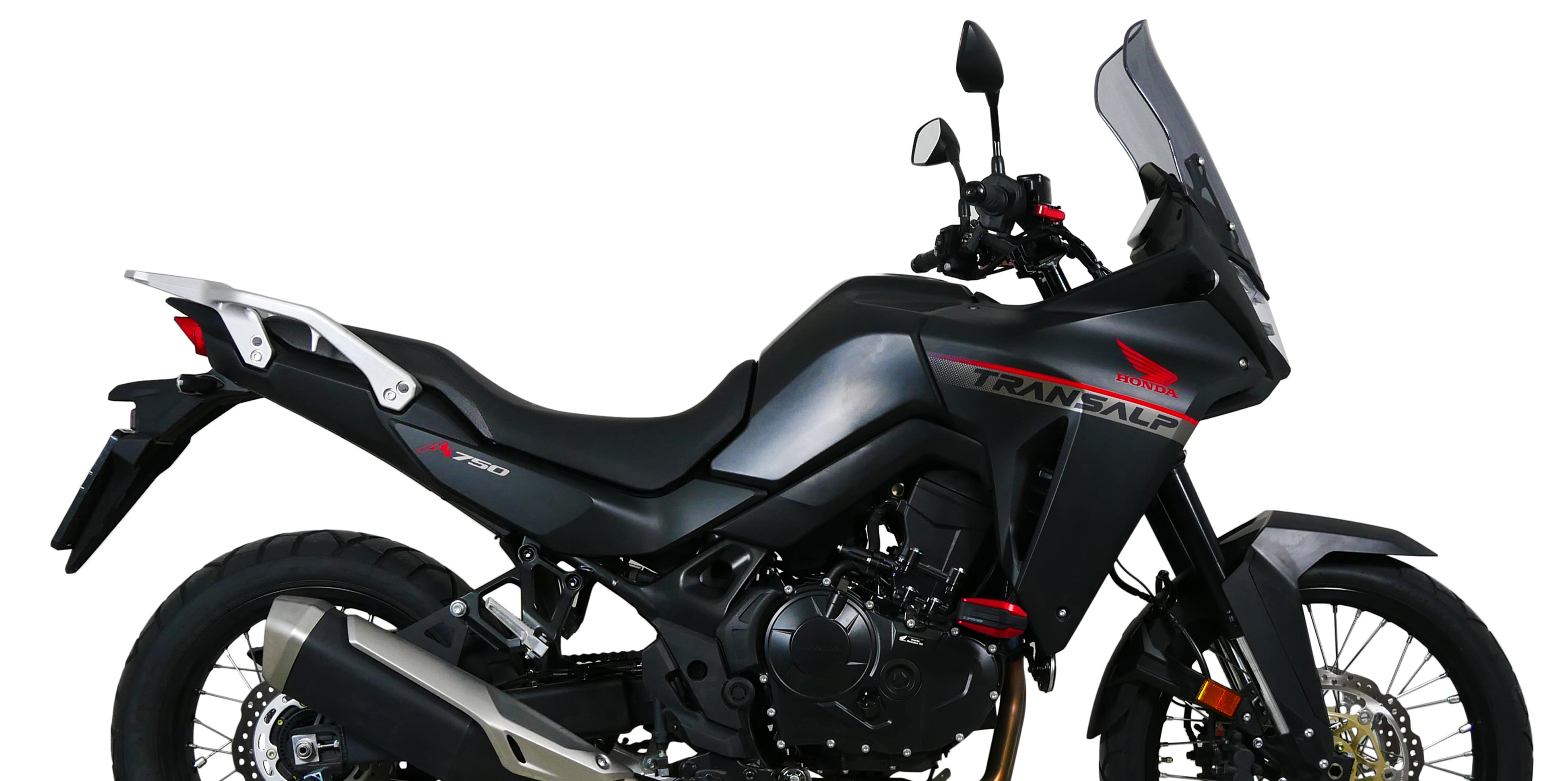 Parabrezza touring MRA "TM" grigio fumo per Honda XL 750 Transalp (23-24)