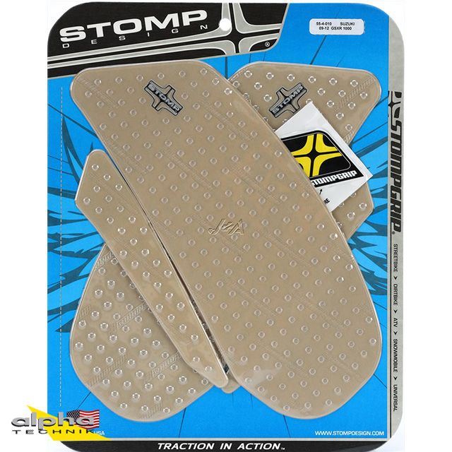 Stompgrip chiaro Volcano per Suzuki GSXR1000, 2009-2016