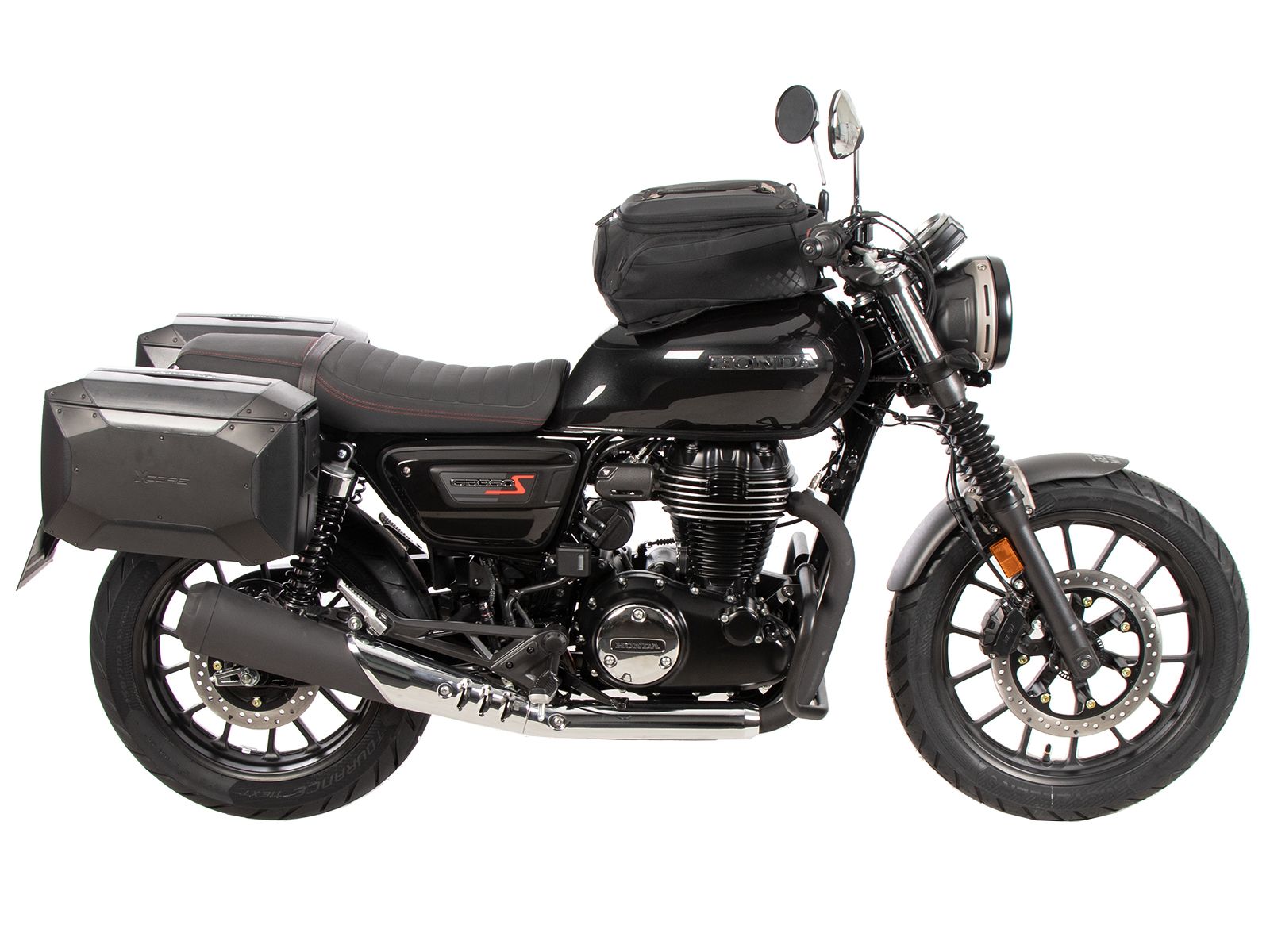 Portaborse C-Bow nero per Honda GB 350 S (25-) Hepco & Becker
