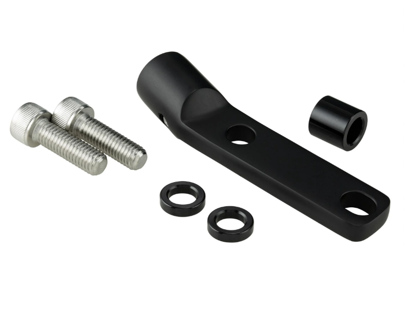 Specchio standard destro o sinistro per Vespa PX 80-200ccm, nero