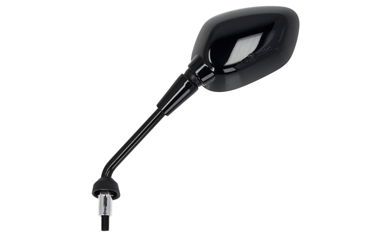 Specchio originale, sinistro, M10, filettatura sinistra, nero, lucido, Vespa GTS, 2023-