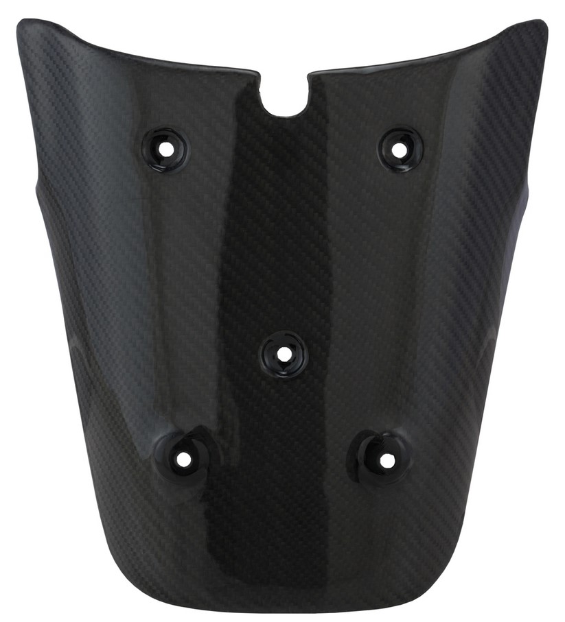Portatarga posteriore per Vespa GTS/​GTS Super/​GTV 125-300ccm (-'13), carbonio