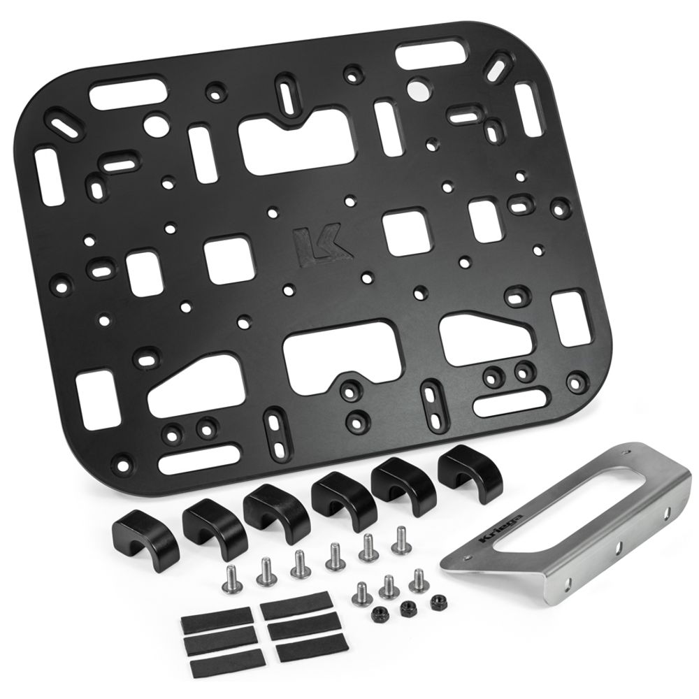 Kriega OS piastra di fissaggio destra per BMW R 1200 GS LC Adventure, R 1250 GS Adventure, R 850 GS Adventure
