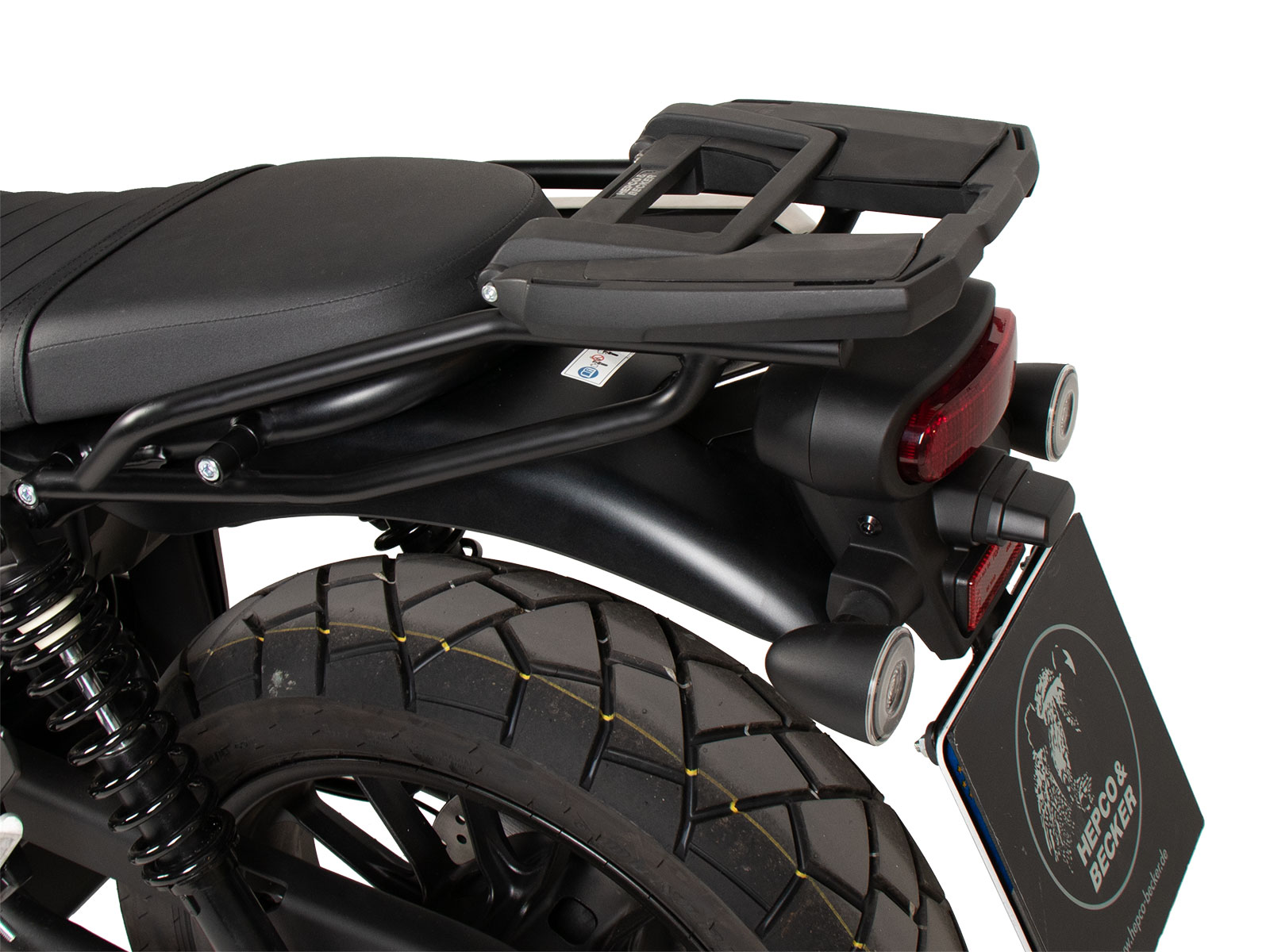 Portavaligie Easyrack nero per Honda CL 500 Scrambler (23-) Hepco & Becker