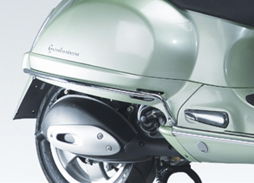 Coperchio laterale per Vespa GT /GT L 125/200ccm, cromato