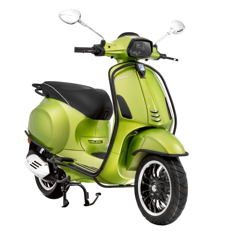 Paraurti anteriore per Vespa Primavera/Sprint/Elettrica 50-150ccm, nero opaco