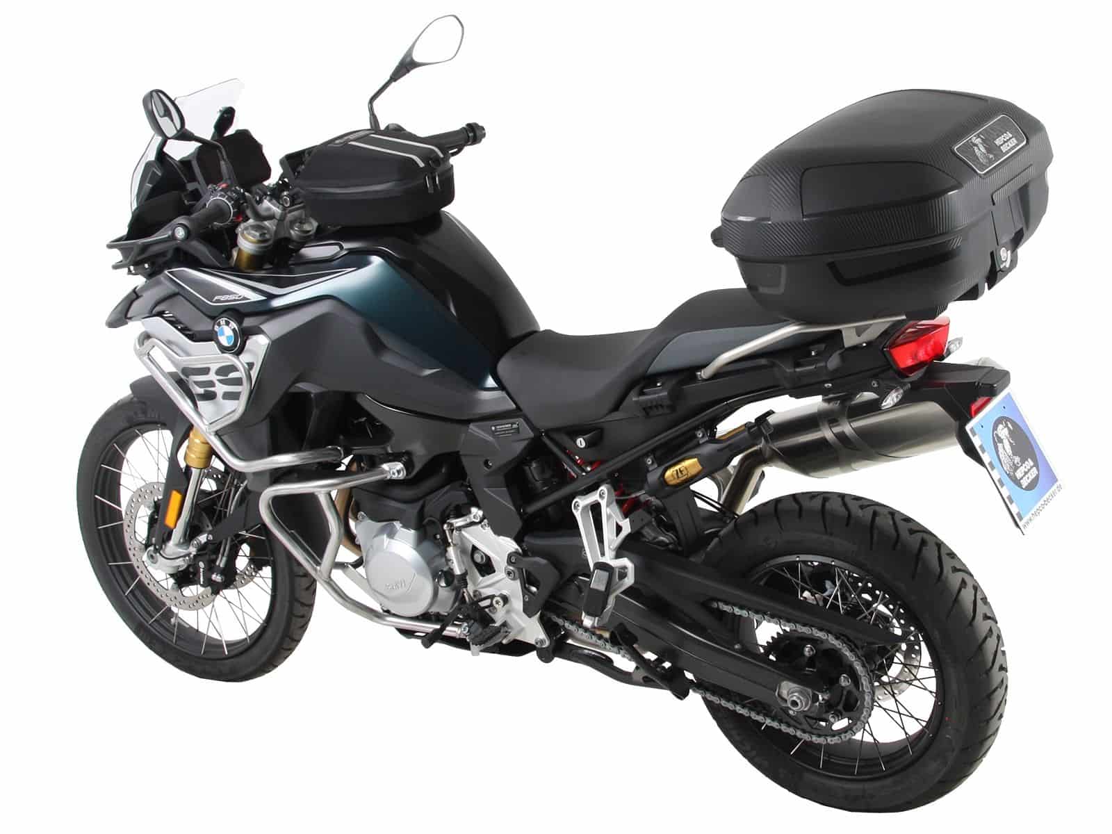 Portavaligie Alurack nero da abbinare al portapacchi originale per BMW F 750 GS