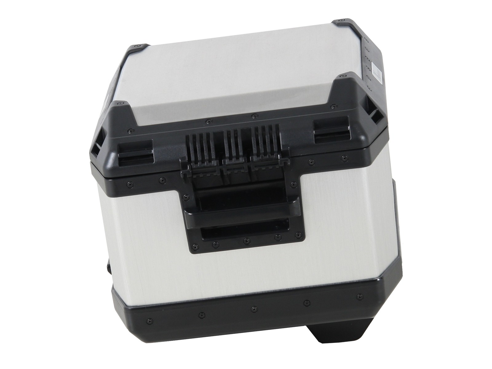 Topcase in alluminio Xplorer 45 argento Hepco & Becker